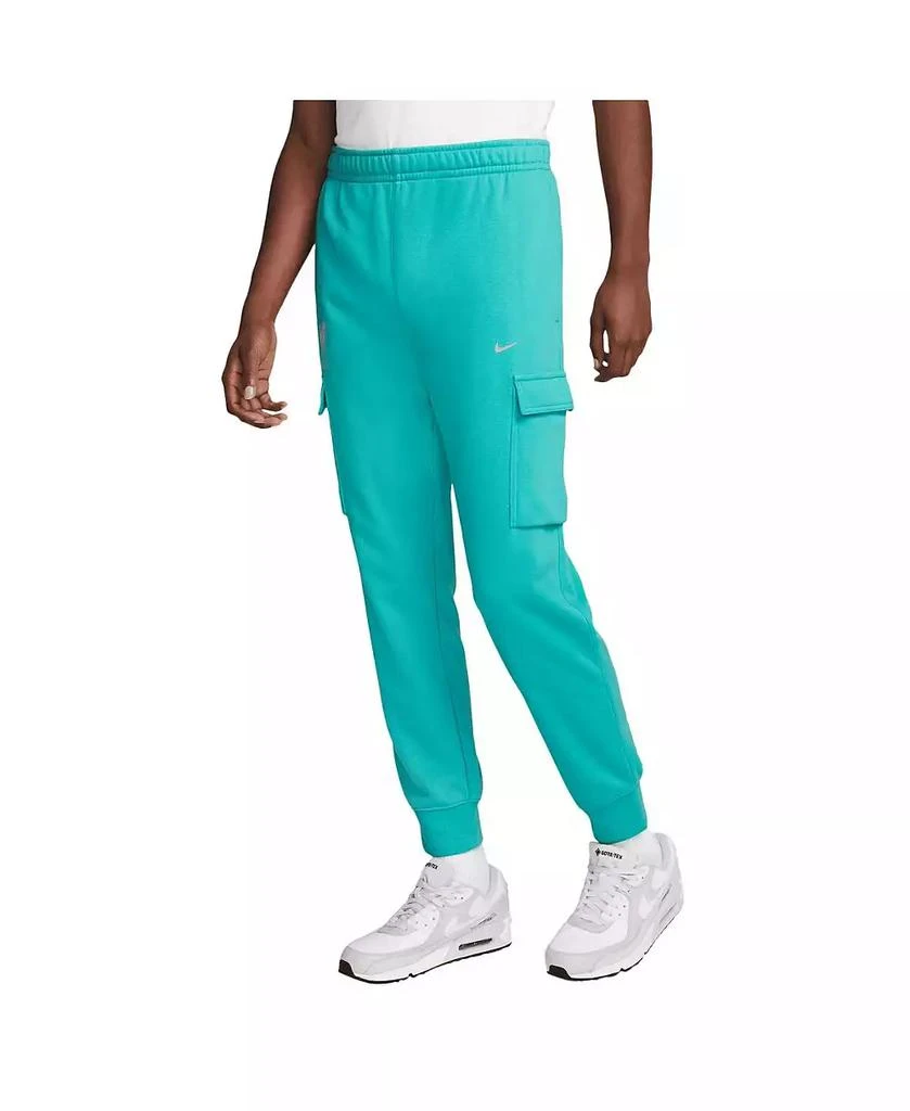 NIKE Men's Aqua Liverpool Club Cargo Jogger Pants 1