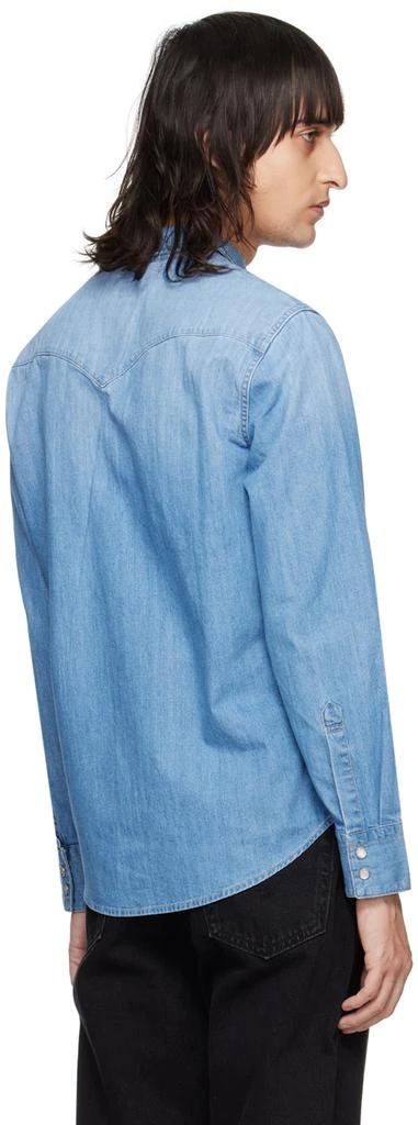 Levi's Blue Barstow Western Denim Shirt 3