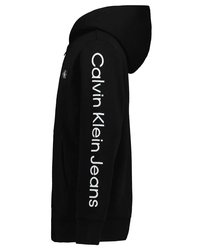 Calvin Klein Calvin Klein boys Long Sleeve Full Zip Fleece Hoodie 2