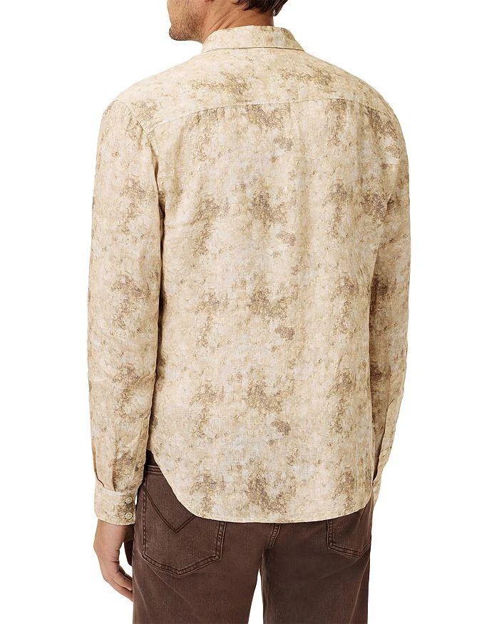 John Varvatos Luca Regular Fit Linen Shirt 5