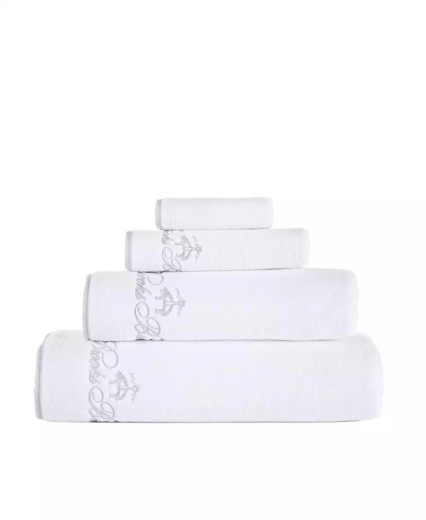 Brooks Brothers Contrast Frame 2 Piece Turkish Cotton Wash Towel Set 2