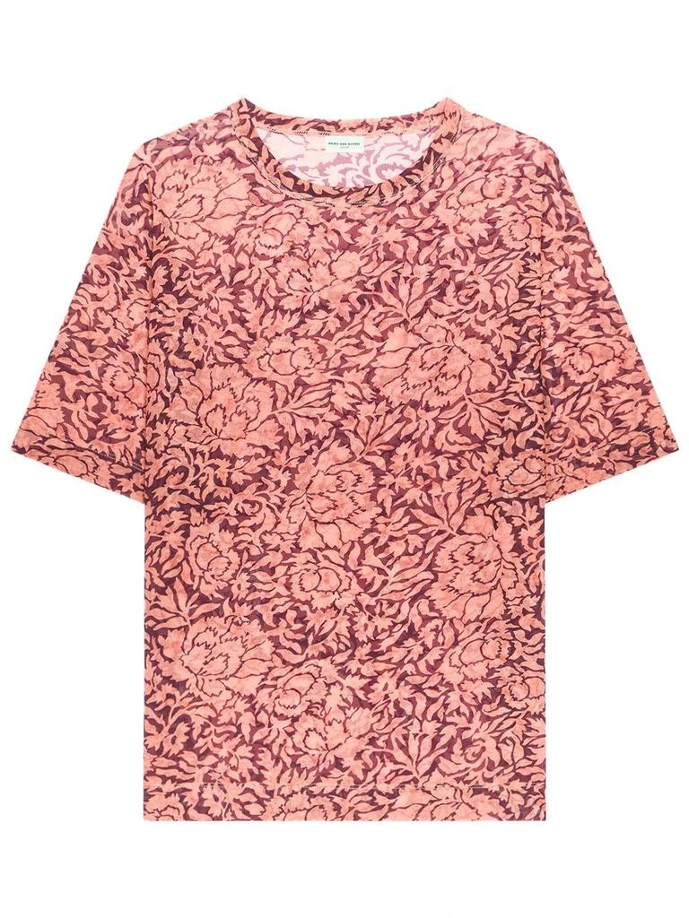 Dries Van Noten SHEER OVERSIZED TEE 1