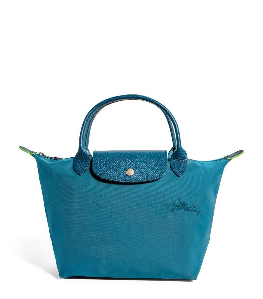 Longchamp Small Le Pliage Green Tote Bag