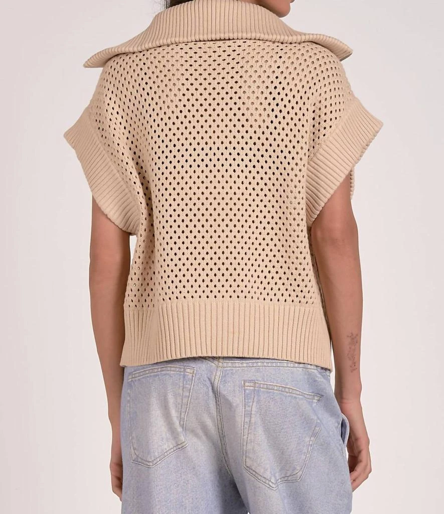 Elan Elan - Luna Quarter Zip Sweater 2
