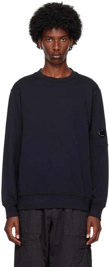 C.P. Company Navy Lens Sweatshirt 1