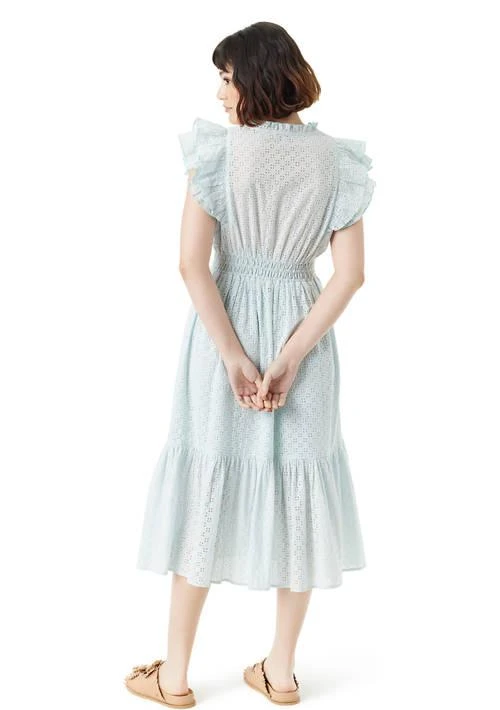 Sam Edelman Edelman Womens Kenna Pleated Midi Dress 2