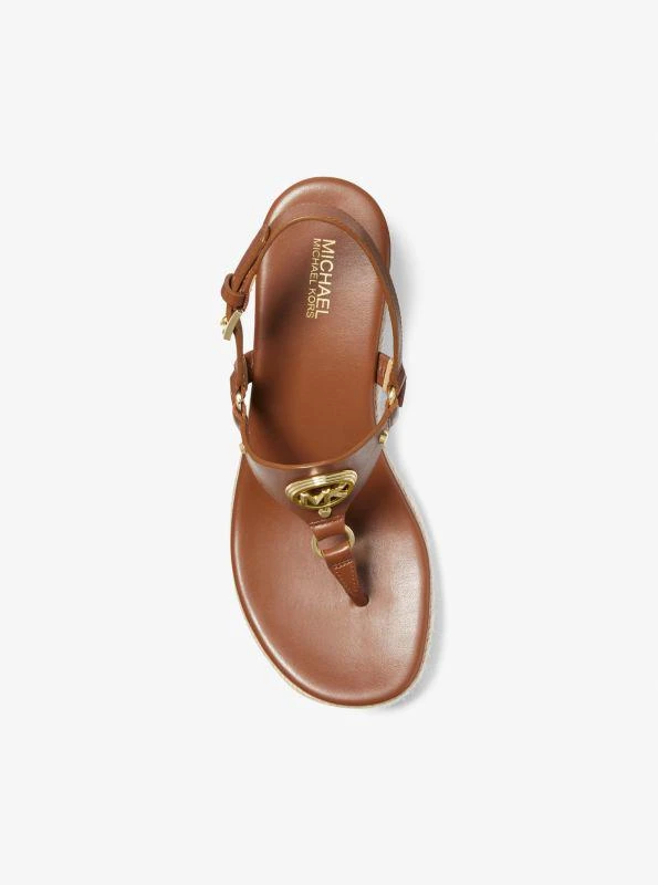 Michael Kors Casey Leather Wedge Sandal 4