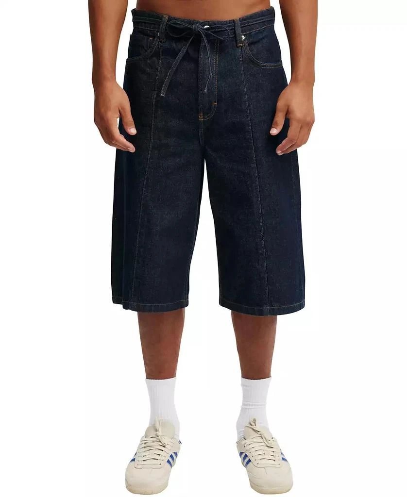 Cotton On Men's Super Baggy Jean Shorts 1
