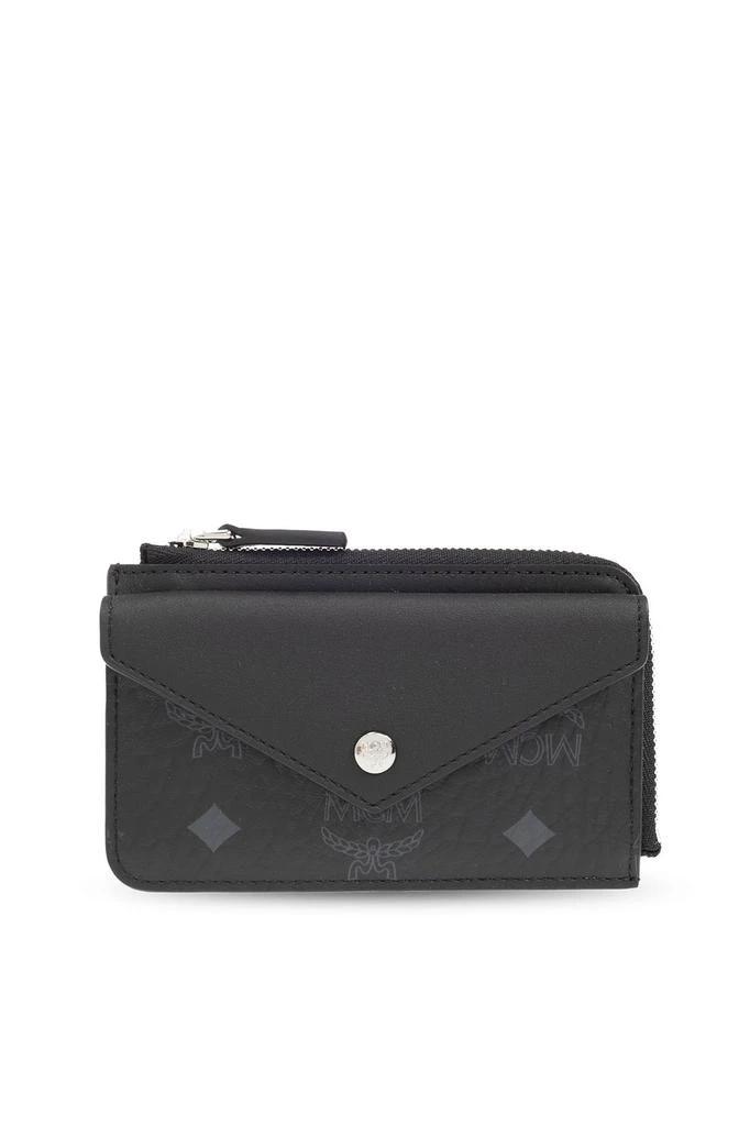 MCM MCM Aren Logo Printed Zipped Key Case 1