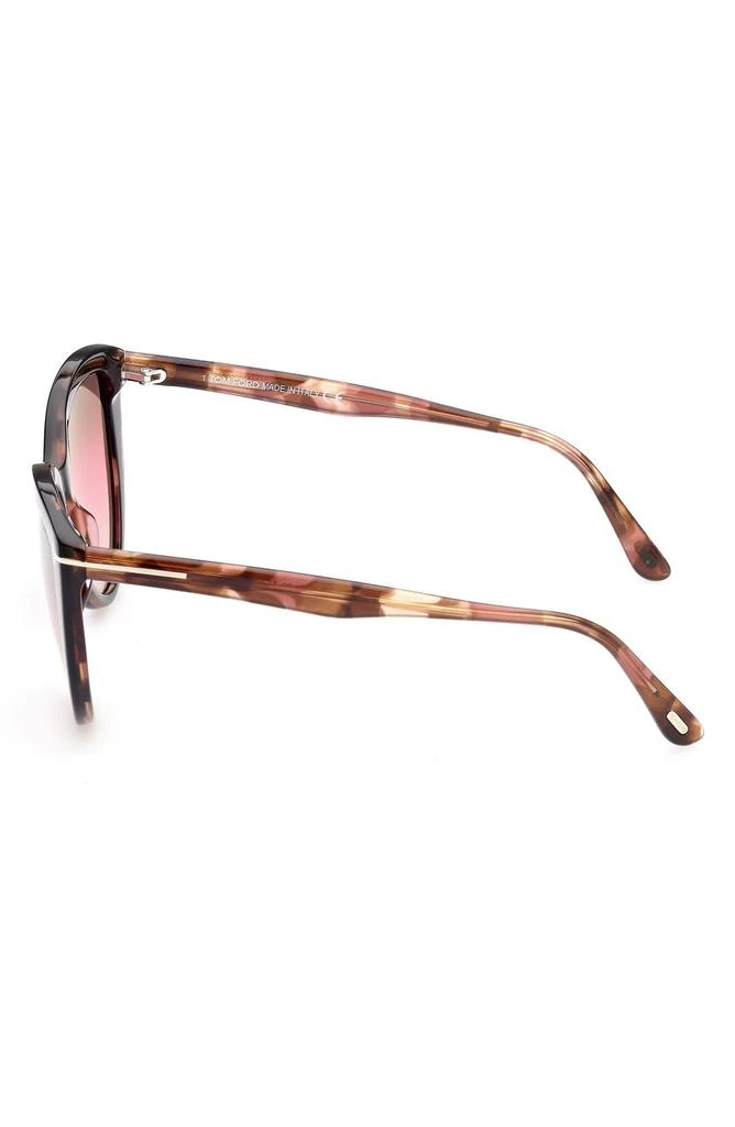 Tom Ford Isabella-02 56mm Gradient Cat Eye Sunglasses 3