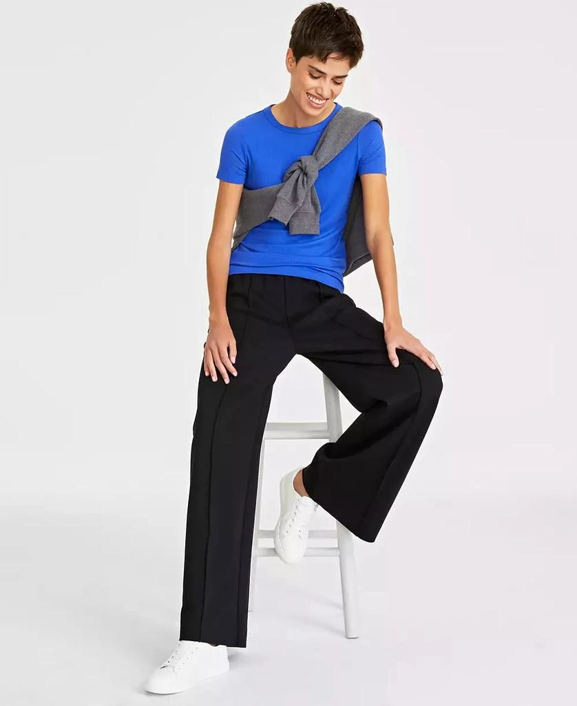 On 34th Women’s Ribbed T-Shirt, Created for Macy’s 3