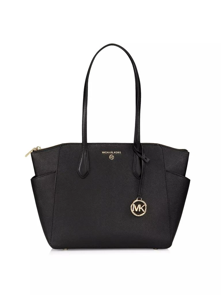 Michael Kors Medium Marilyn Saffiano Leather Tote Bag 1