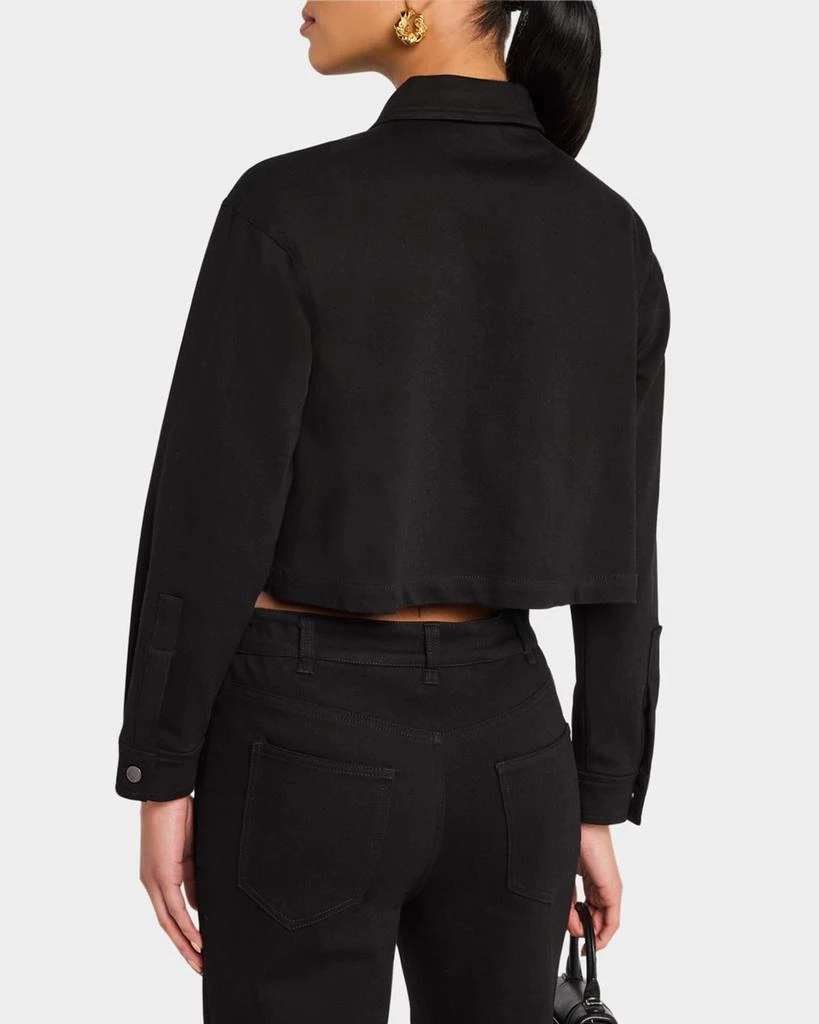 Kobi Halperin Teagan Cropped Brooch-Embellished Jacket 3