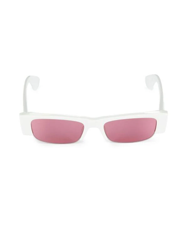 Alexander McQueen 54MM Rectangle Sunglasses 1