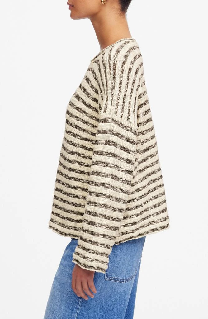 Madewell Stripe Crewneck Long Sleeve T-Shirt 3