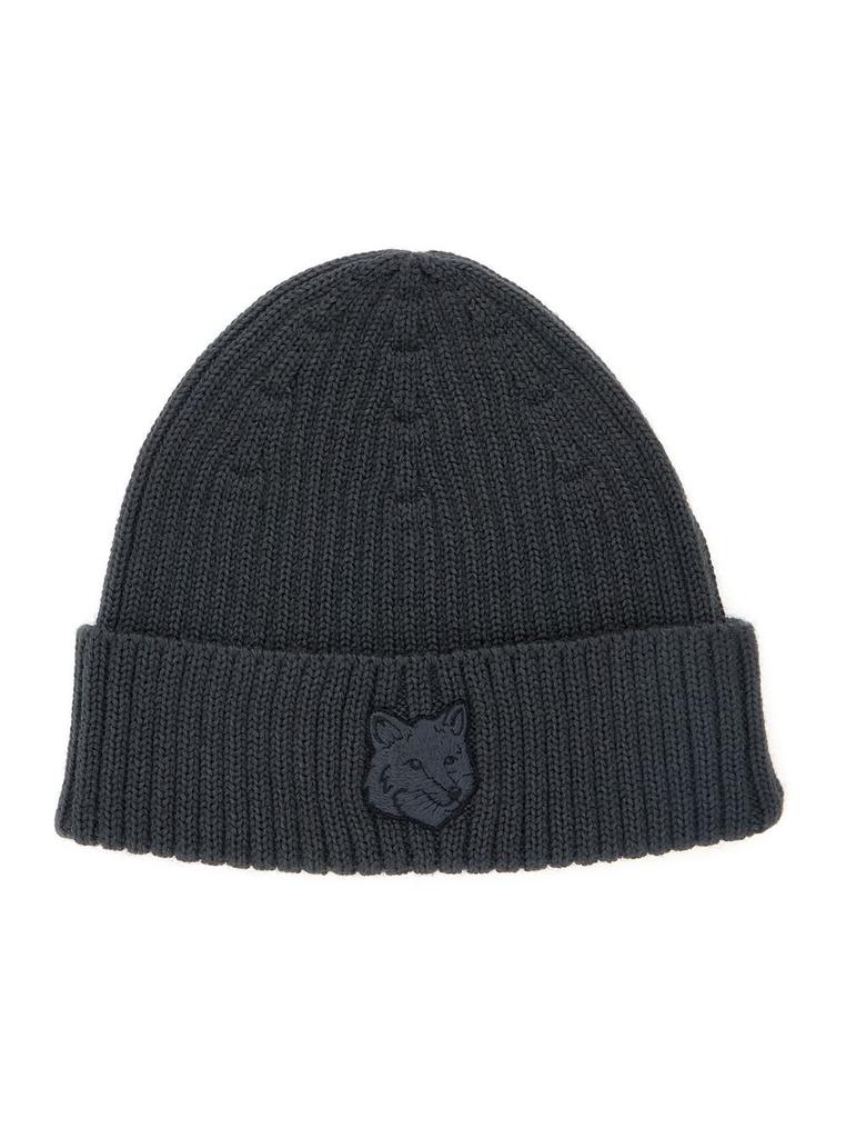 帽子 Maison Kitsune BOLD FOX HEAD BEANIE Maison Kitsuné - Bold Fox Head Beanie | HBX - Globally