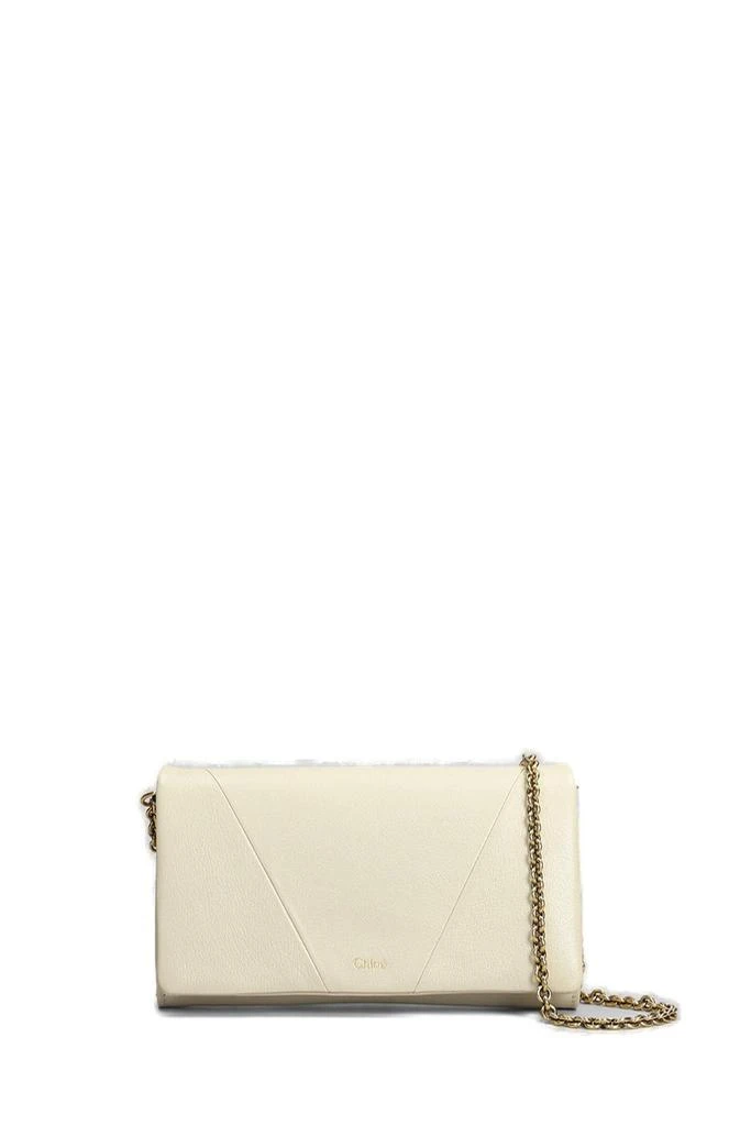 Chloé Chloé Logo Detailed Wallet On Chain 1