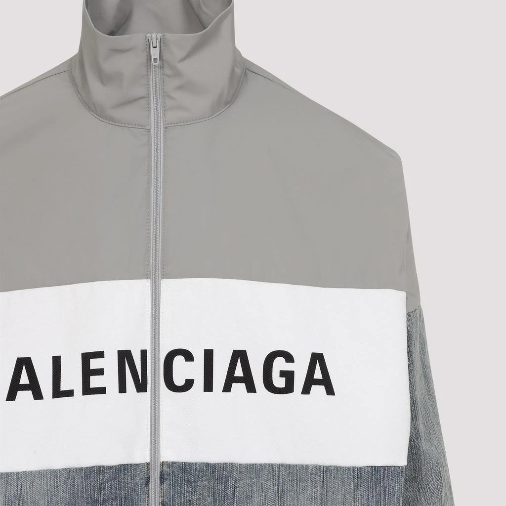 Balenciaga Balenciaga Logo Printed Zipped Jacket 3