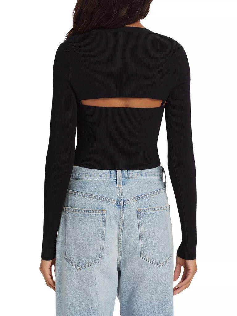 Alexander Wang Cropped 2-Piece Cardigan Set 5
