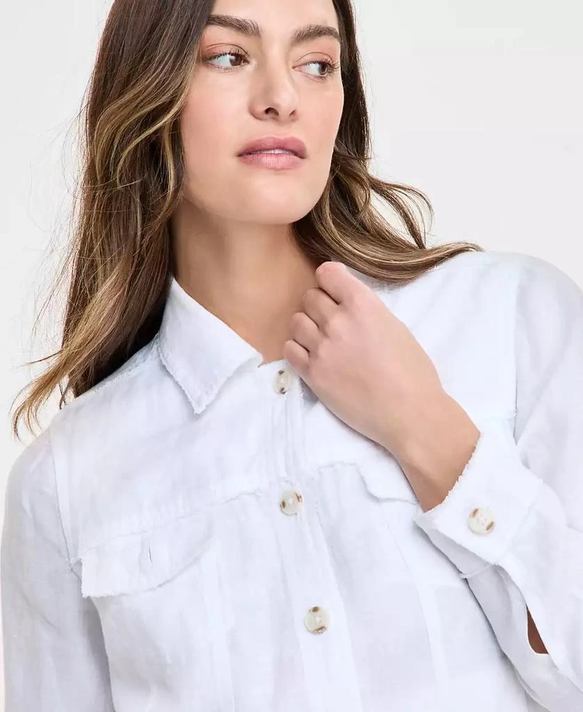 Charter Club Women's 100% Linen Jacket, Created for Macy's 3
