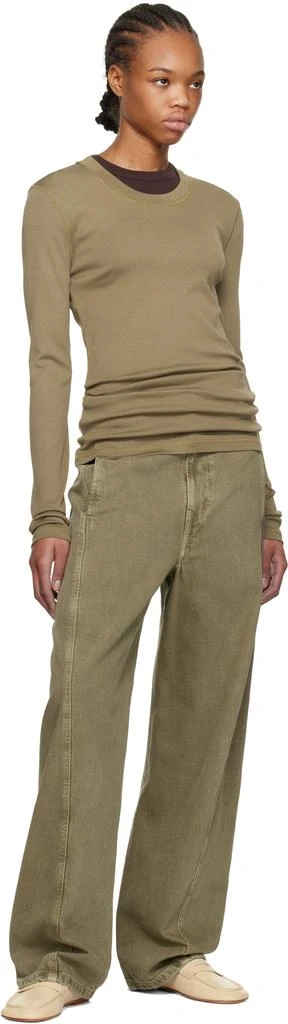 Dear Frances Beige Drew Loafers 5