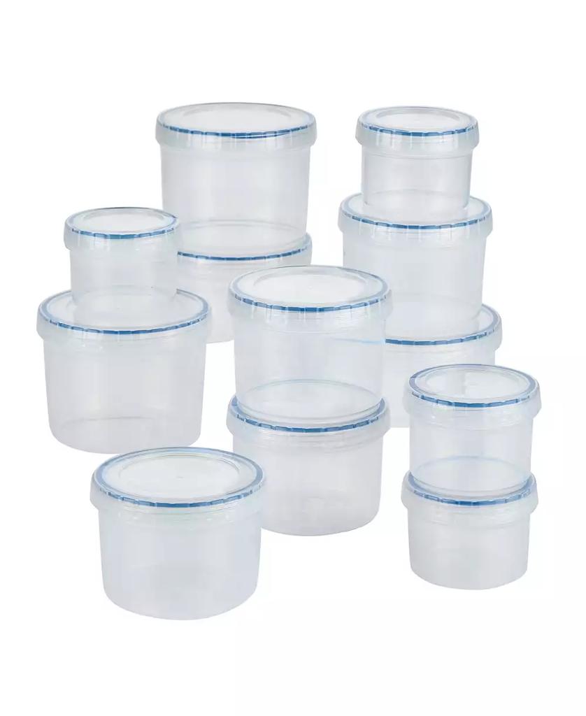Lock & Lock Easy Essentials 24-Pc. Twist Food Storage Containers