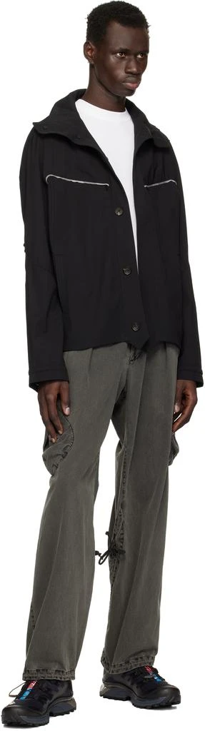 Hyein Seo Gray Dyed Cargo Pants 4