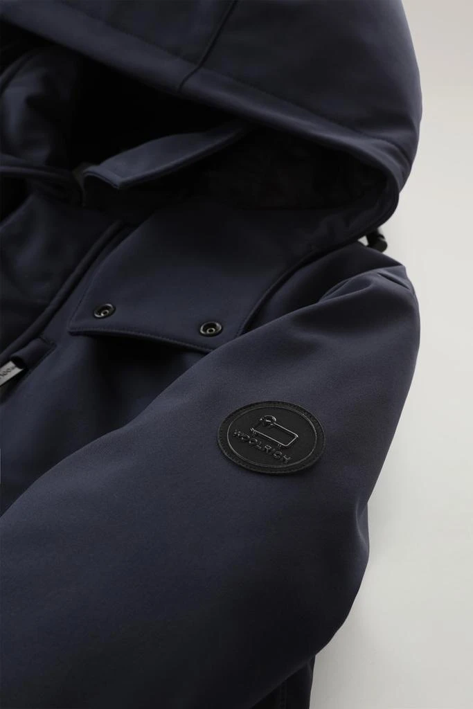 Woolrich Barrow Mac Softshell Coat - Men - Blue 4