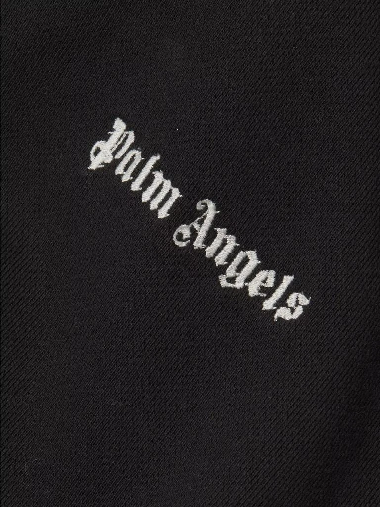 Palm Angels Oversized Embroidered Logo Hoodie 6