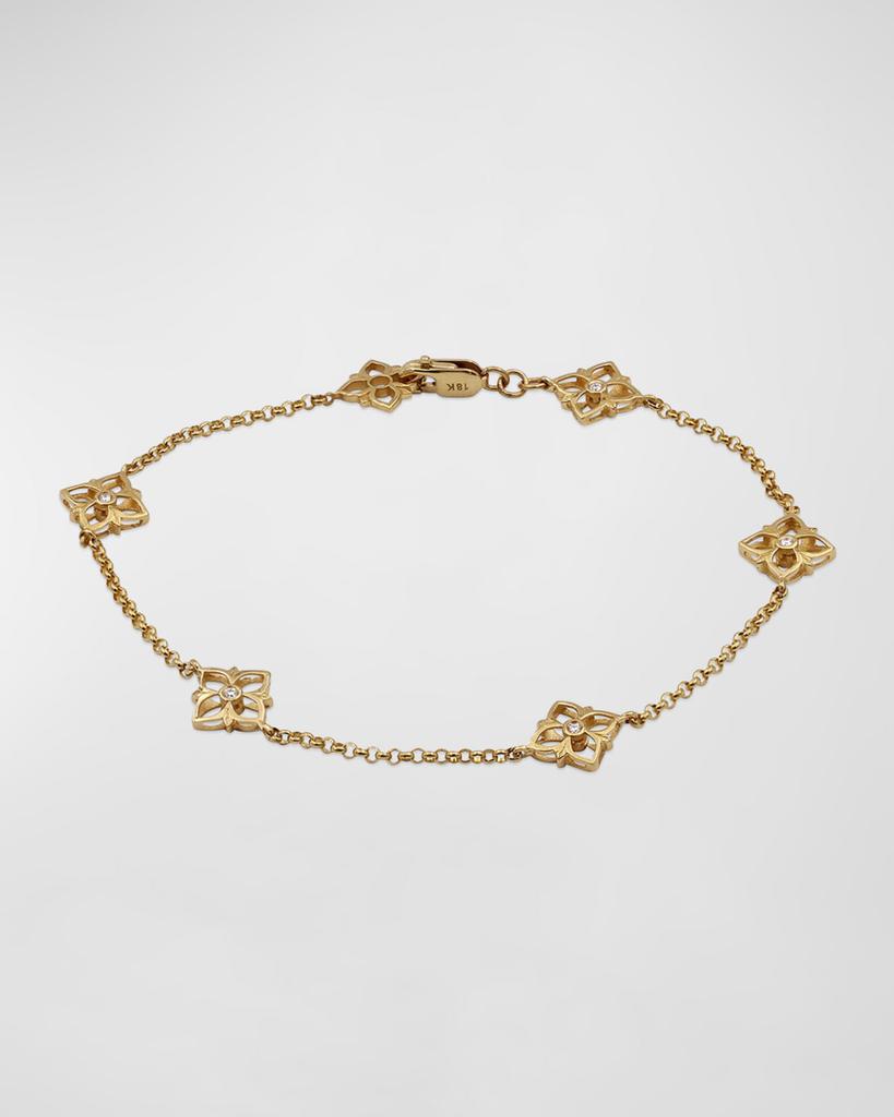Stephen Dweck White Diamond Signature Bracelet in 18K Gold