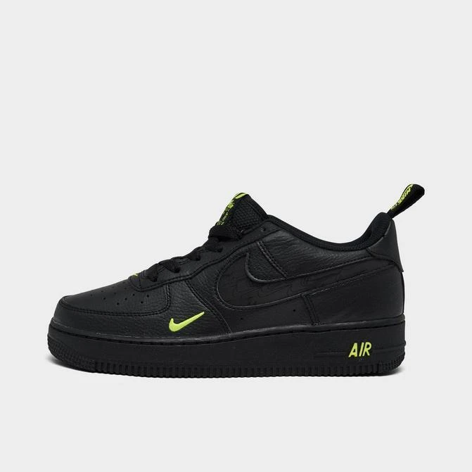 NIKE Big Kids' Nike Air Force 1 LV8 Glow Swoosh Casual Shoes 1