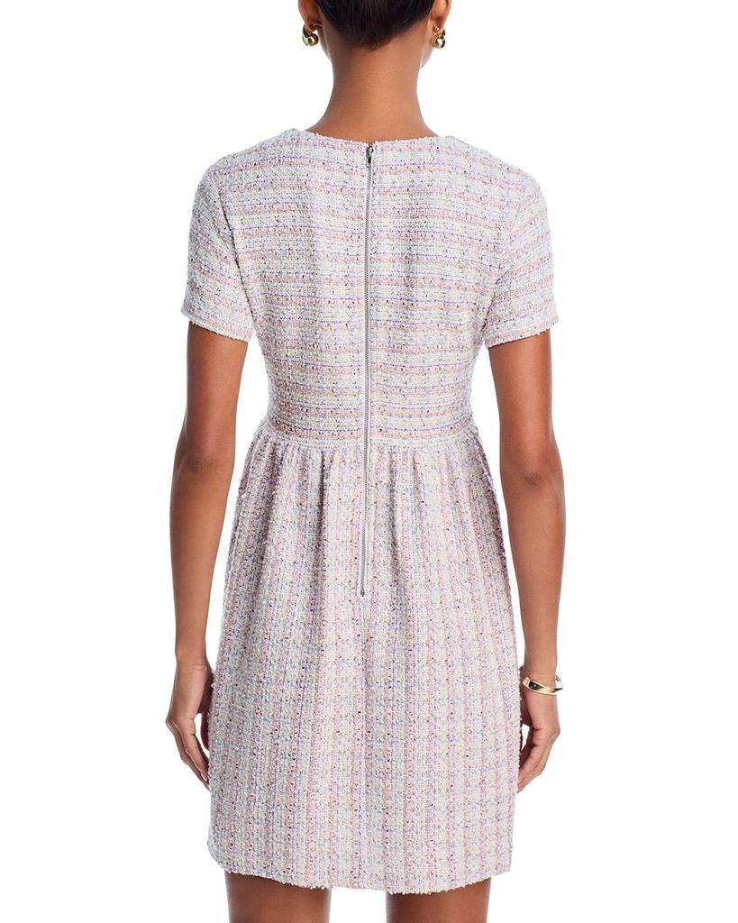 AQUA Rainbow Tweed Dress - Exclusive 4