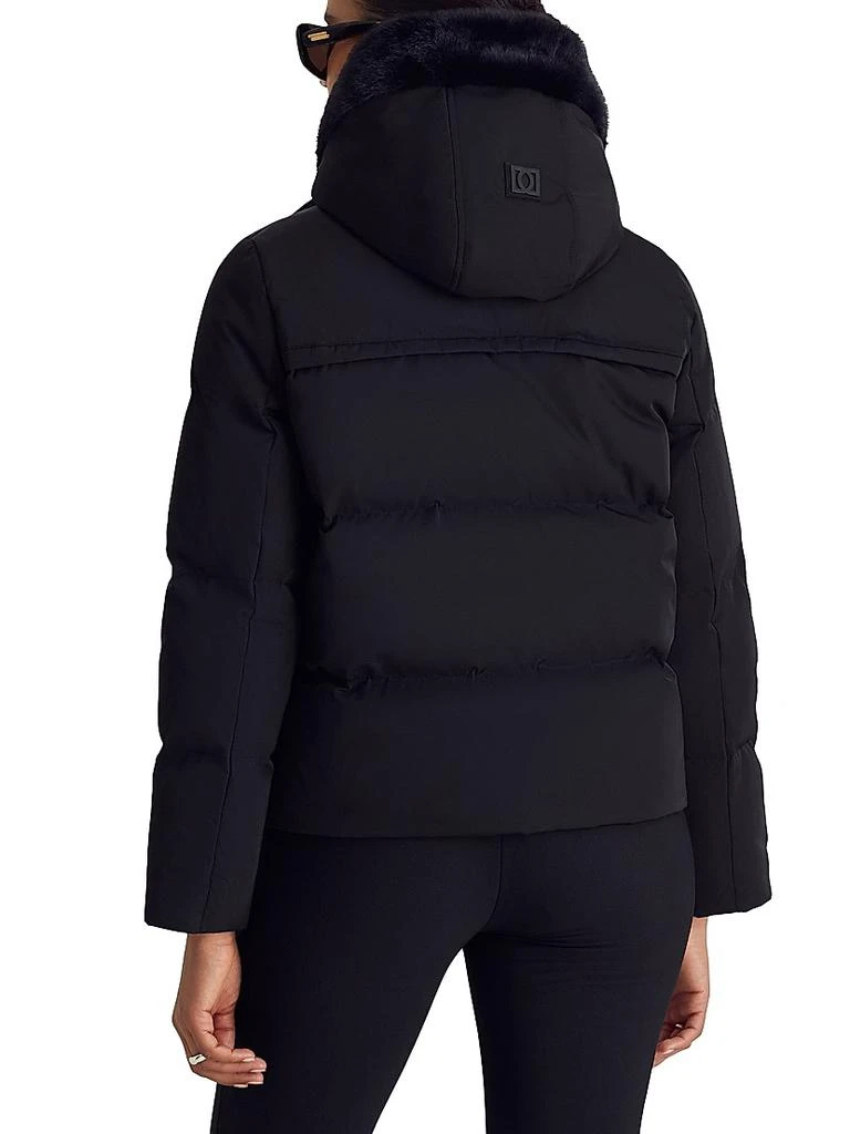 Dawn Levy Nicola Faux-Fur-Lined Puffer Jacket 4