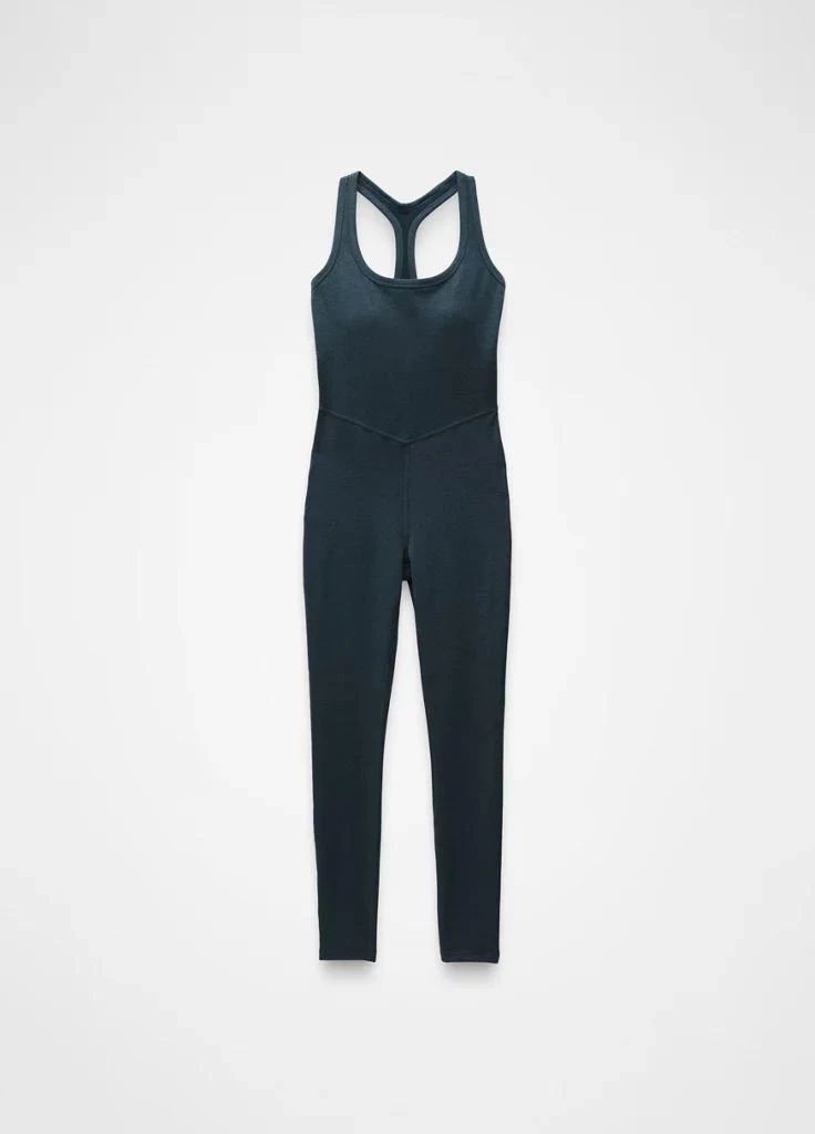 Prana Womens prAna Heavana™ Racerback Unitard - Stormy Night Heather 5