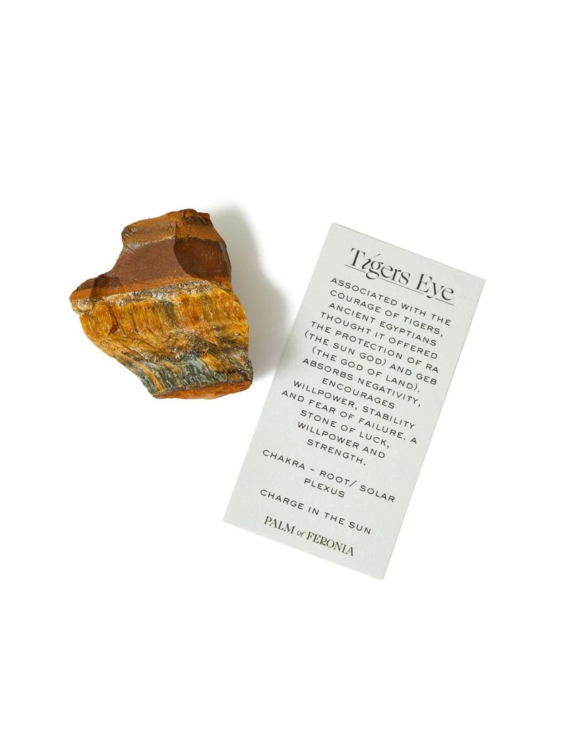 Orelia London Raw Tigers Eye Crystal 1