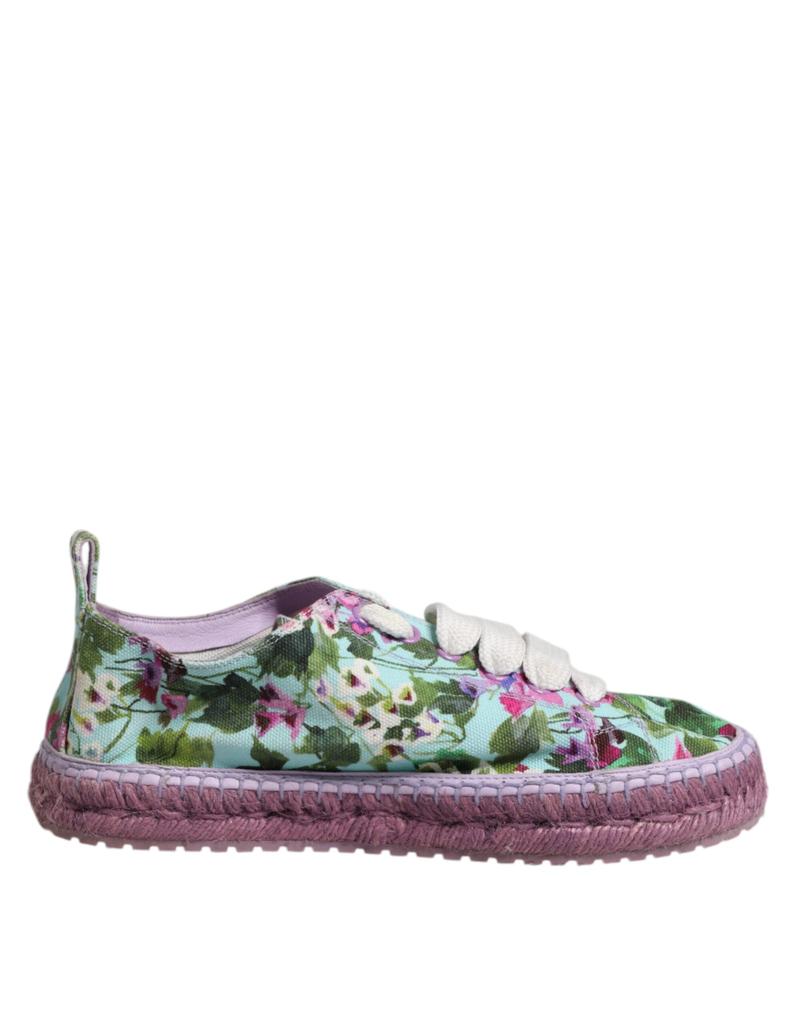 Dolce & Gabbana multi Canvas Espadrilles Sneakers Women's Shoes (Pre-Owned)
