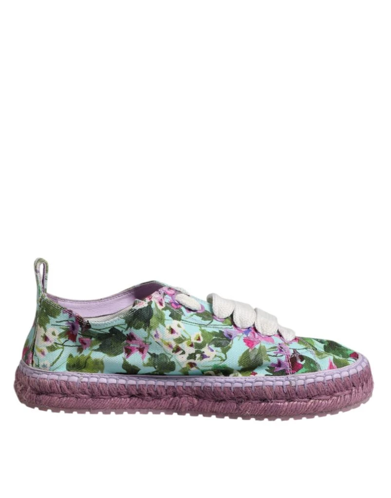 Dolce & Gabbana multi Canvas Espadrilles Sneakers Women's Shoes (Pre-Owned) 1