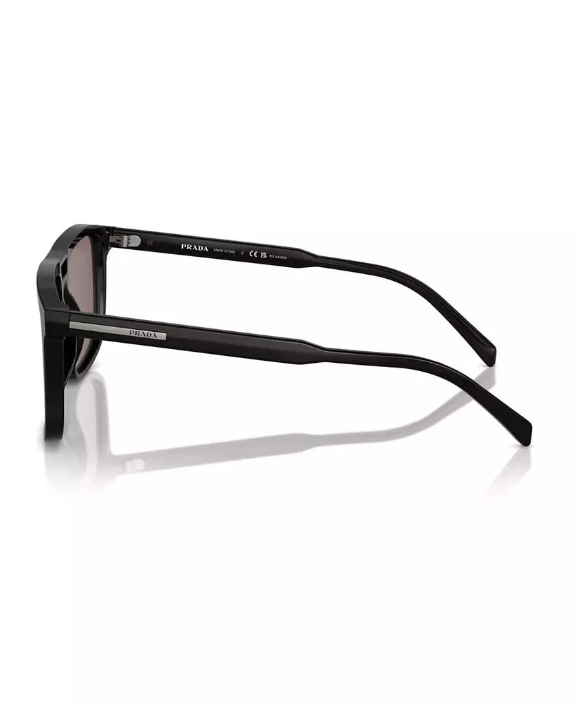 Prada Iconic Plaque Rectangular Men's Sunglasses, PR A22S 5