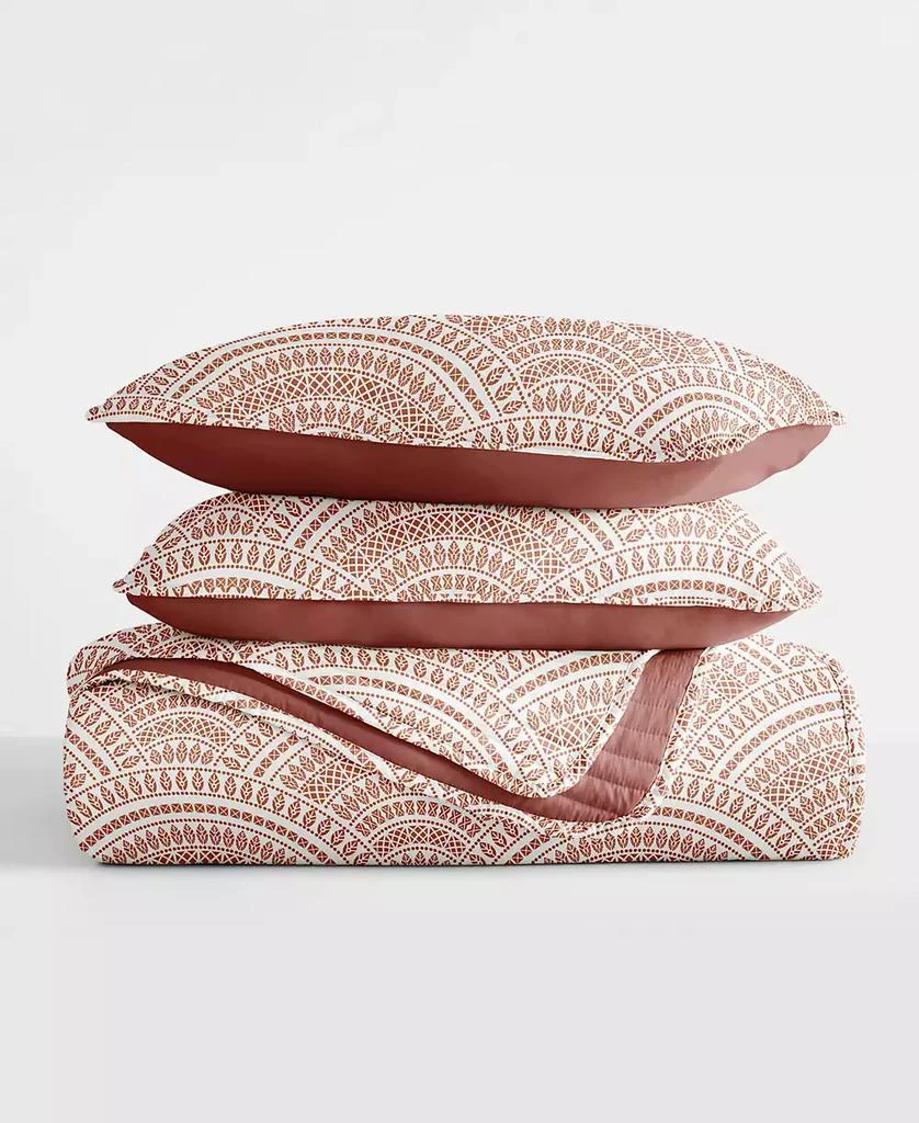 IENJOY HOME Scallop Reversible 3-Pc. Quilt Set 7