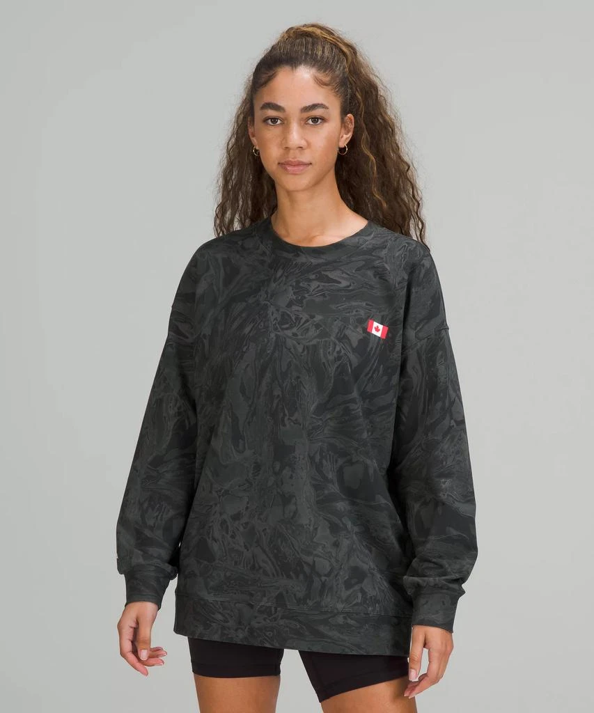 lululemon Team Canada Perfectly Oversized Crew *COC Logo 3