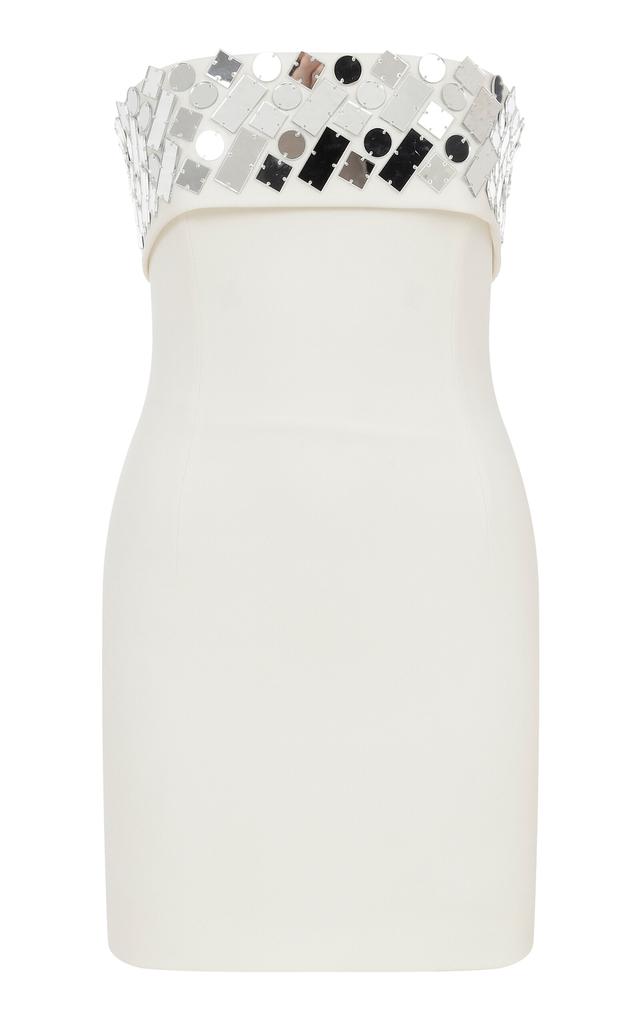 ILA. ILA. - Poly Mirrored Strapless Mini Dress - White - EU 34 - Moda Operandi
