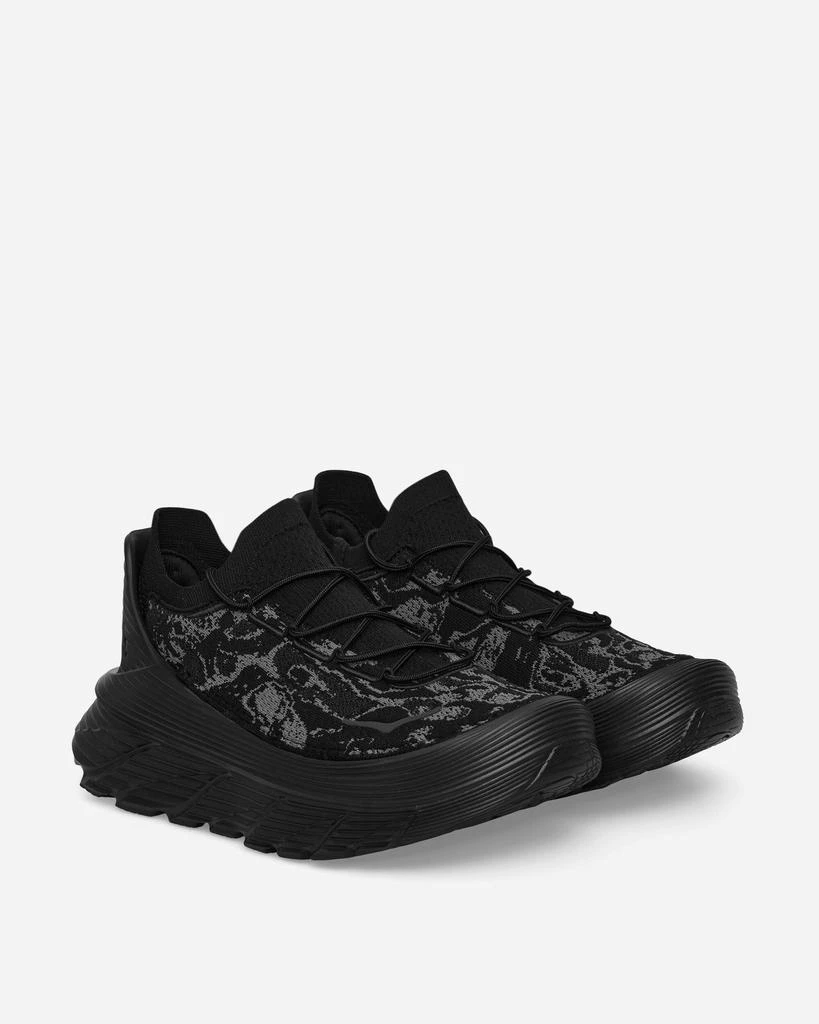 Hoka One One Restore Chukka Stealth / Tech Sneakers Carbon Black 2