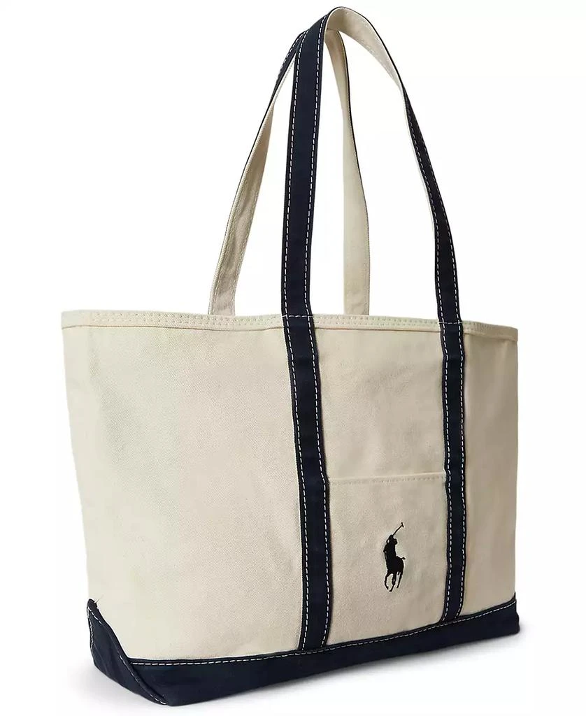 Ralph Lauren Big Pony Canvas Spacious Tote Bag 3