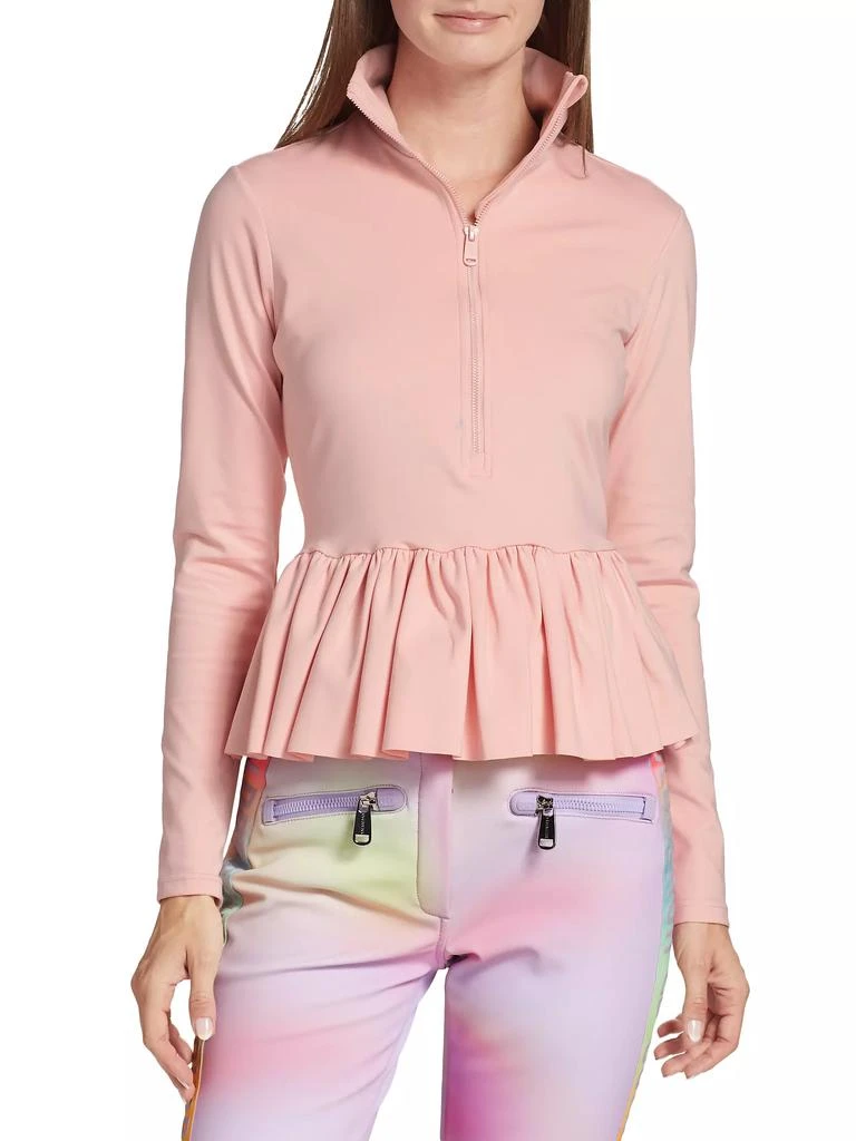 Goldbergh Ballet Stretch Interlock Ski Pullover Blouse 3