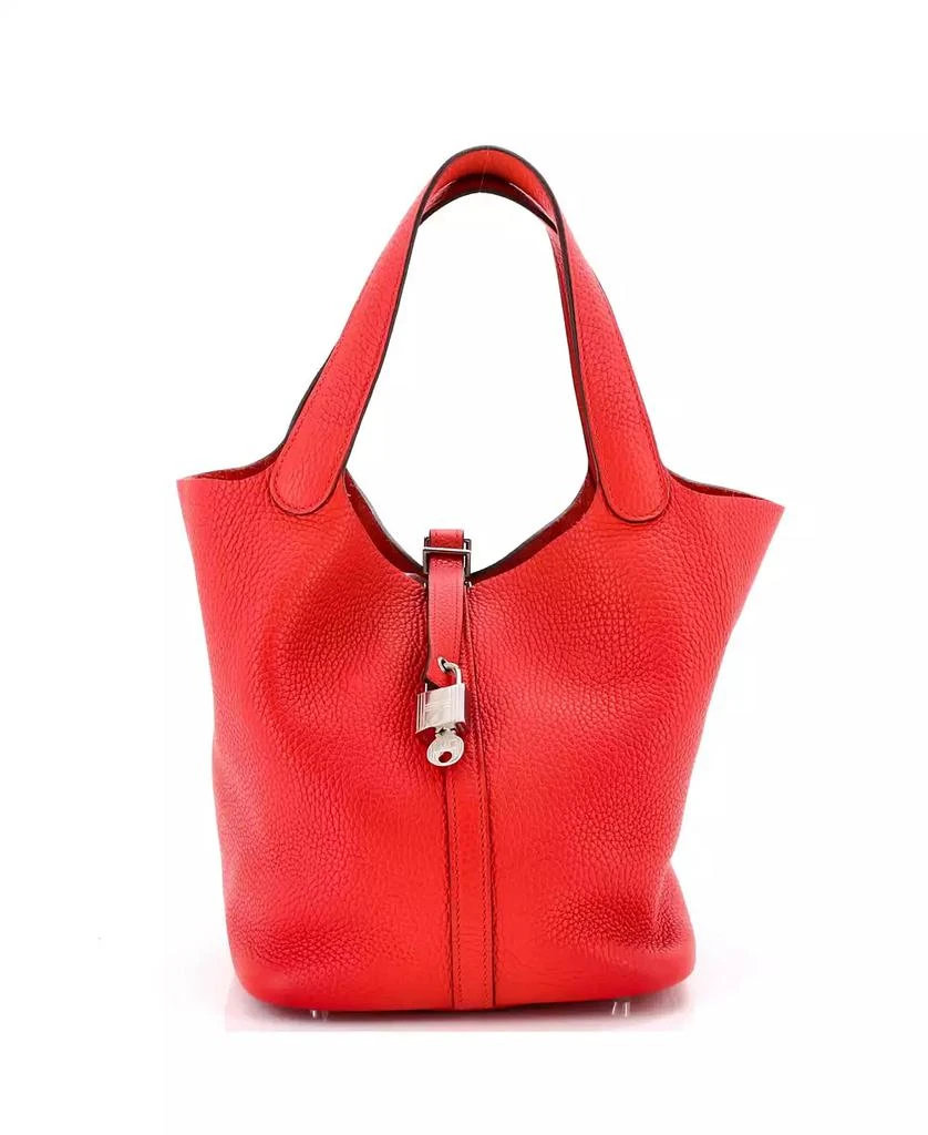 Pre-Owned HERMÉS MM Picotin Lock Bag Clemence