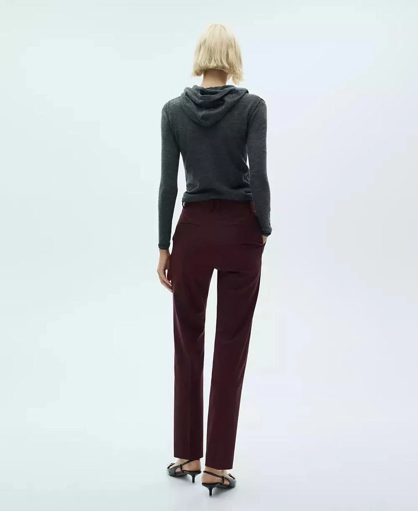Mango Women's Pinstripe Suit Pants 2