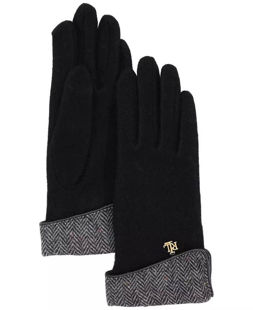 Ralph Lauren Pattern Cuff with Logo Charm Glove 3
