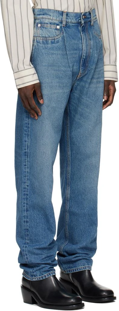 Hed Mayner Blue Faded Jeans 4