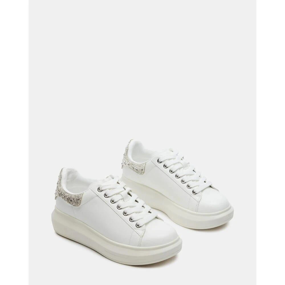 Steve Madden Steve Madden Gasp White/Black  GASP02S1 Women's 2