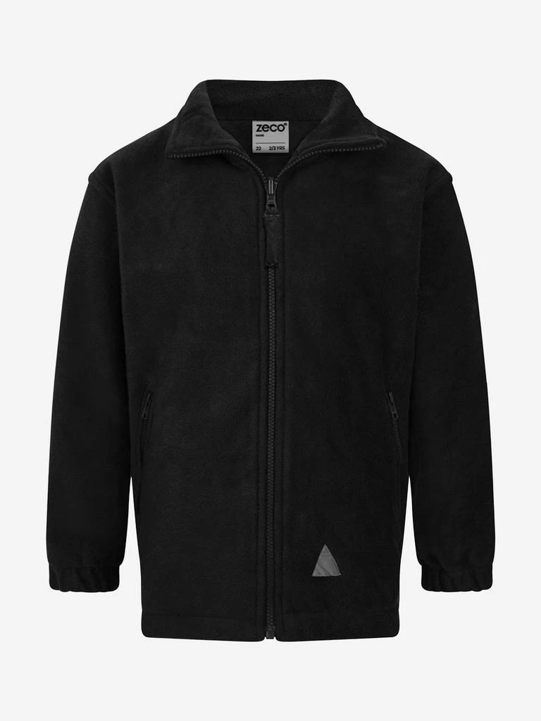 Zeco Schoolwear Zeco Kids School Polar Fleece Jacket in Black